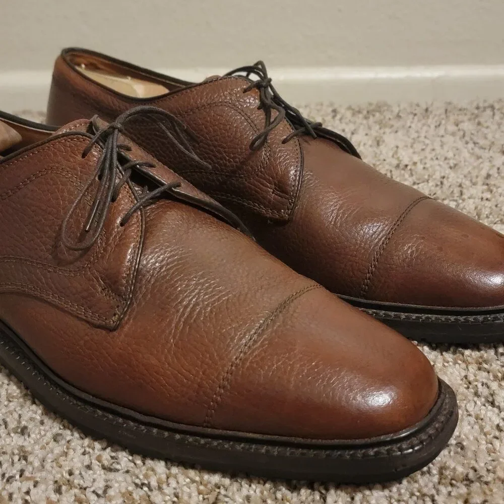 Allen Edmonds Becker 10.5 D Men's Cap Toe Oxford Shoes